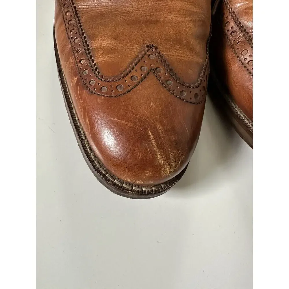 Cole Haan Wingtip Tan Oxford Shoe Size 12